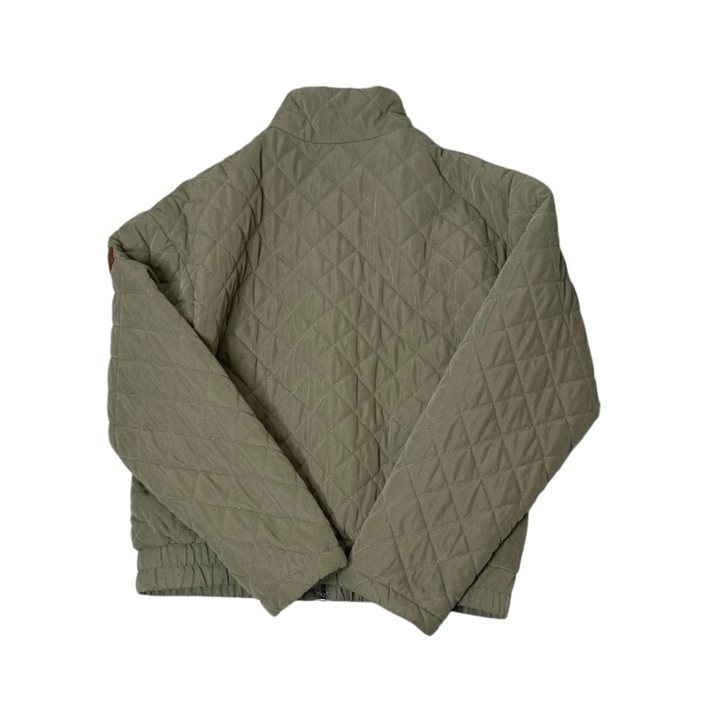 ROXY Women's PATH TO PARADISE Quilted‎ Zip Jacket - Deep Lichen Green Sz S/P - Picture 5 of 15